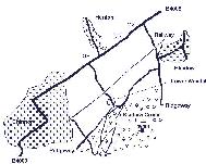 Map of the Position of the Bledlow Cross
