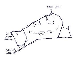 Location Map of the Compton Chamberlain Badges