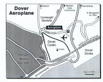 Location Map of the Aeroplane
