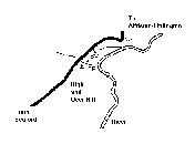 Location Map of the Littlington Horse